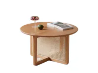 Emika Rattan Round Coffee Table 0.7m