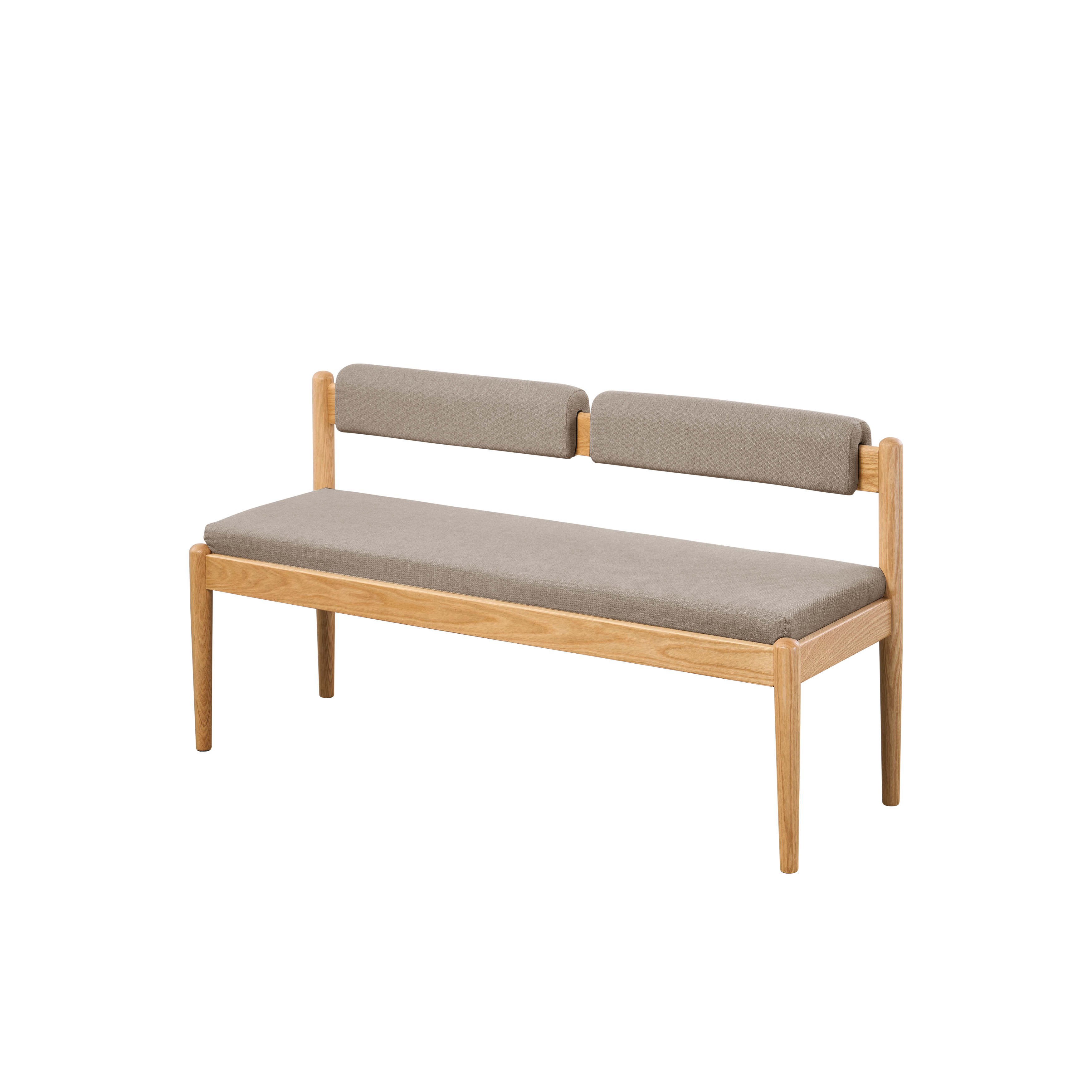 Niel Bench 1.25m - Oak, Chestnut