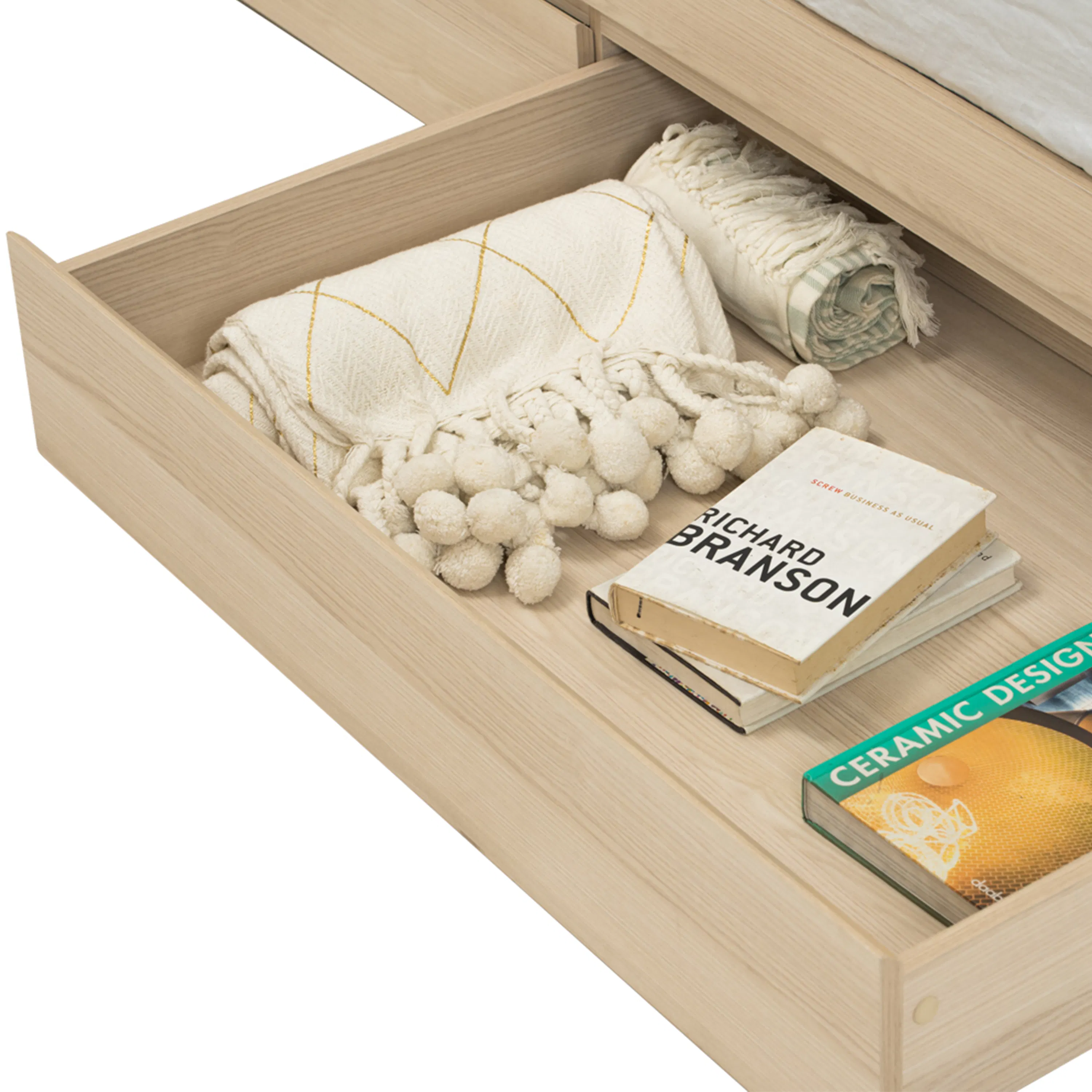 Harrington 2 Drawer Queen Bed - 14