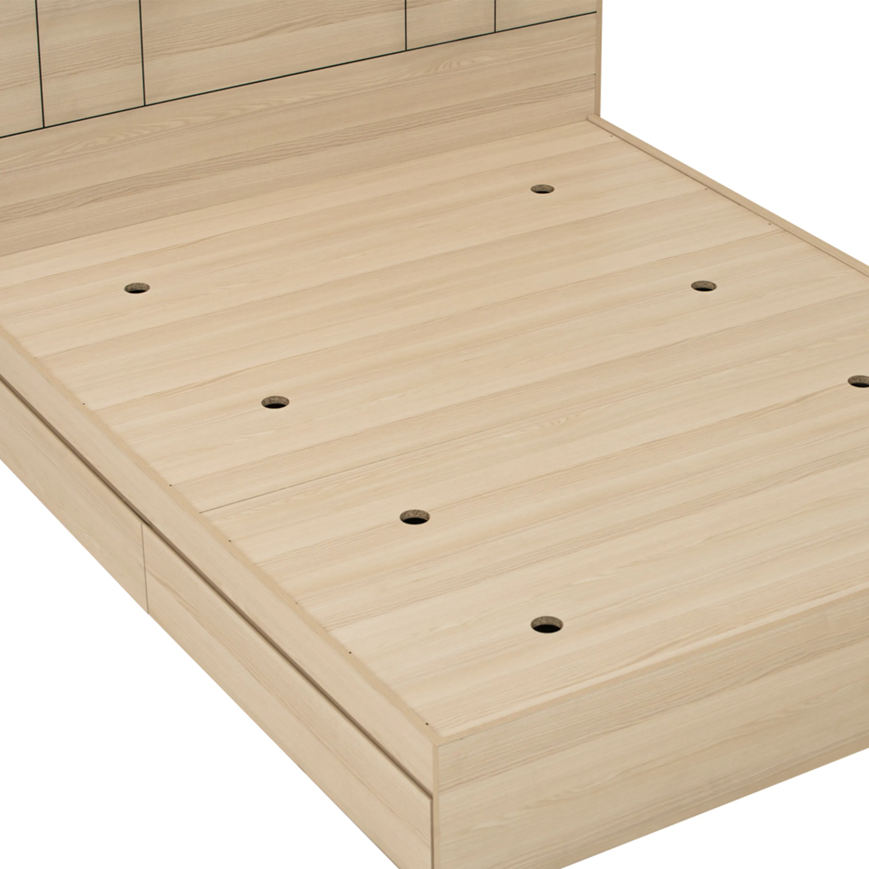 Harrington 2 Drawer Queen Bed - 12
