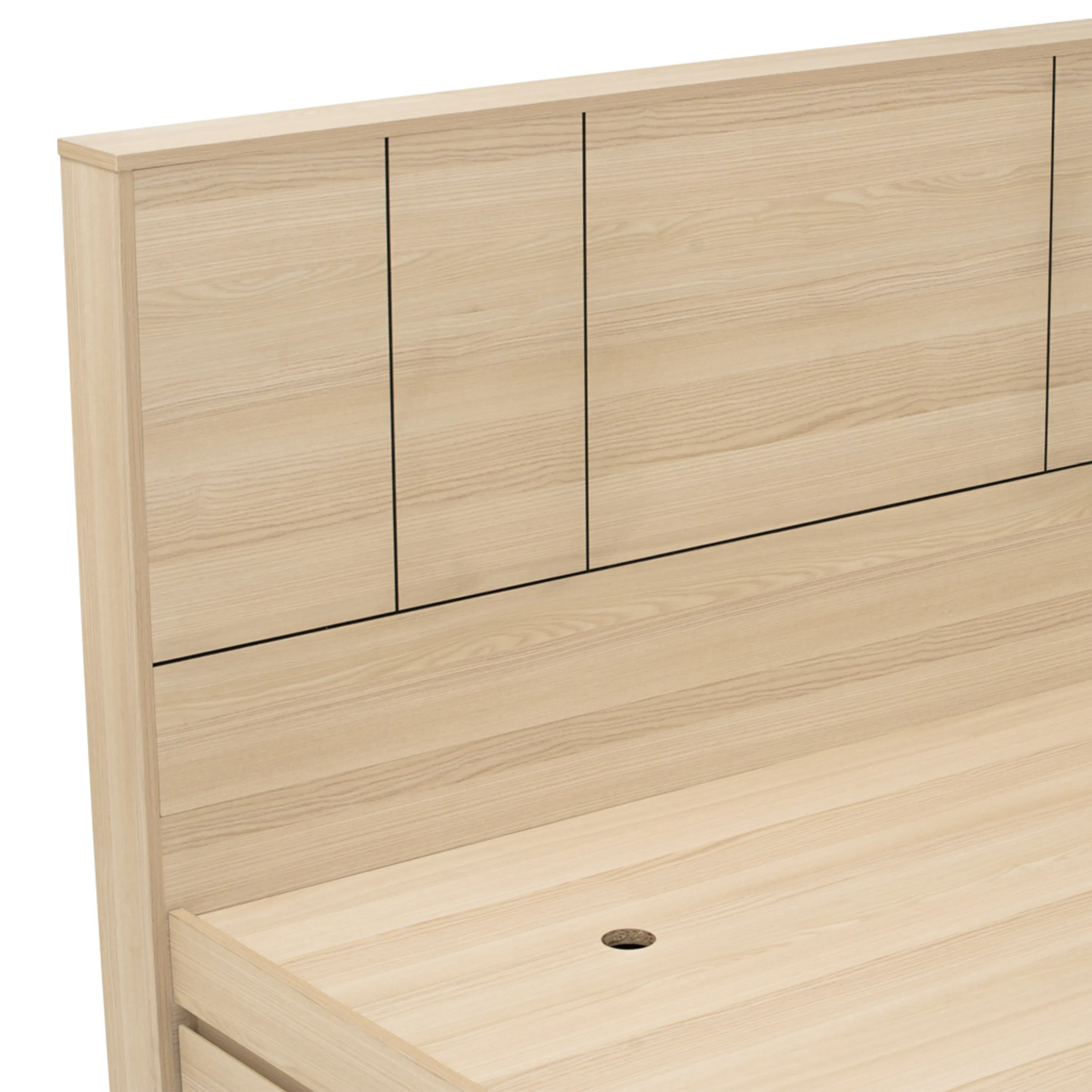 Harrington 2 Drawer Queen Bed - 11