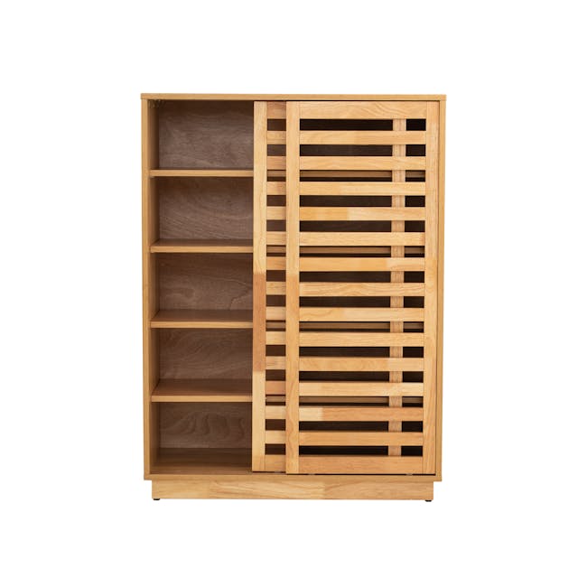 Keita Shoe Cabinet - Oak - 5