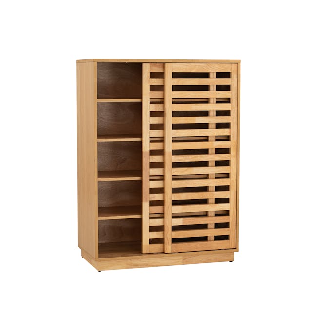 Keita Shoe Cabinet - Oak - 2