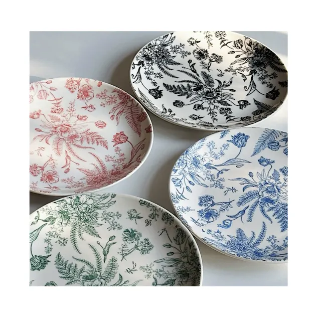 Monare Ceramic Large Plate 26cm - Blue - 2