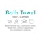 EVERYDAY Bath Towel - Teal - 4
