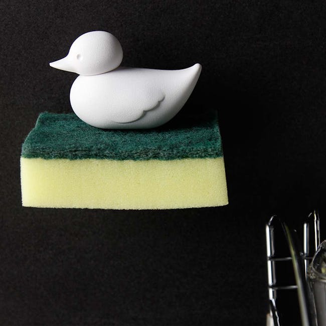 Duck Sponge Holder - White - 2