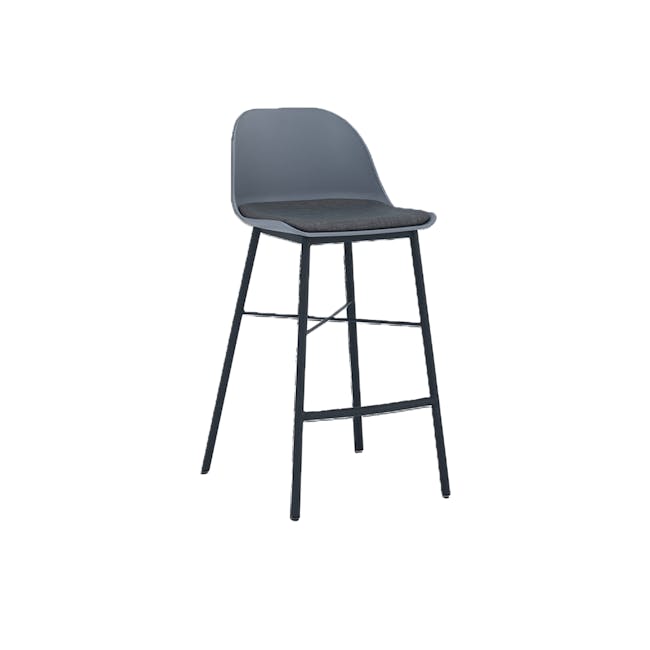 (As-is) Denver Counter Chair - Grey - 0