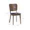 Beverly Dining Chair - Dark Chestnut, Chestnut (Fabric) - 5