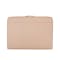 Personalised Saffiano Leather 13" Laptop Sleeve - Nude