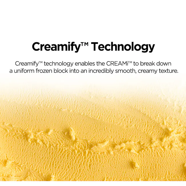 Ninja Creami Ice Cream Maker - 5 - Creamify™ technology, break down frozen block, uniform texture, smooth creamy, CREAMMi™