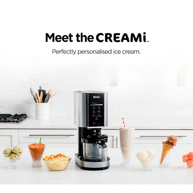 Ninja Creami Ice Cream Maker - 3 - Ninja personalised ice cream machine, customizable flavors, ice cream preparation