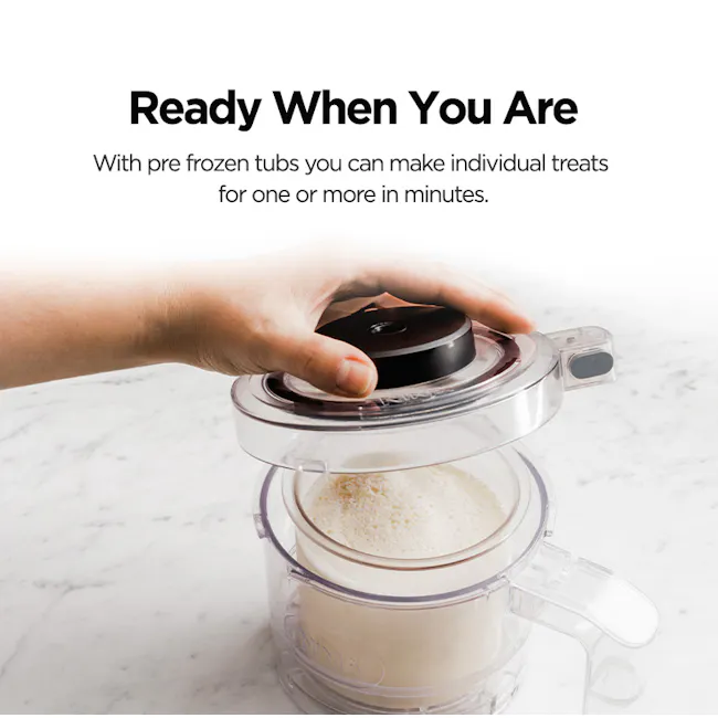 Ninja Creami Ice Cream Maker - 15 - Frozen tubs, individual treats, pre-freezer preparation, countertop, kitchen appliance