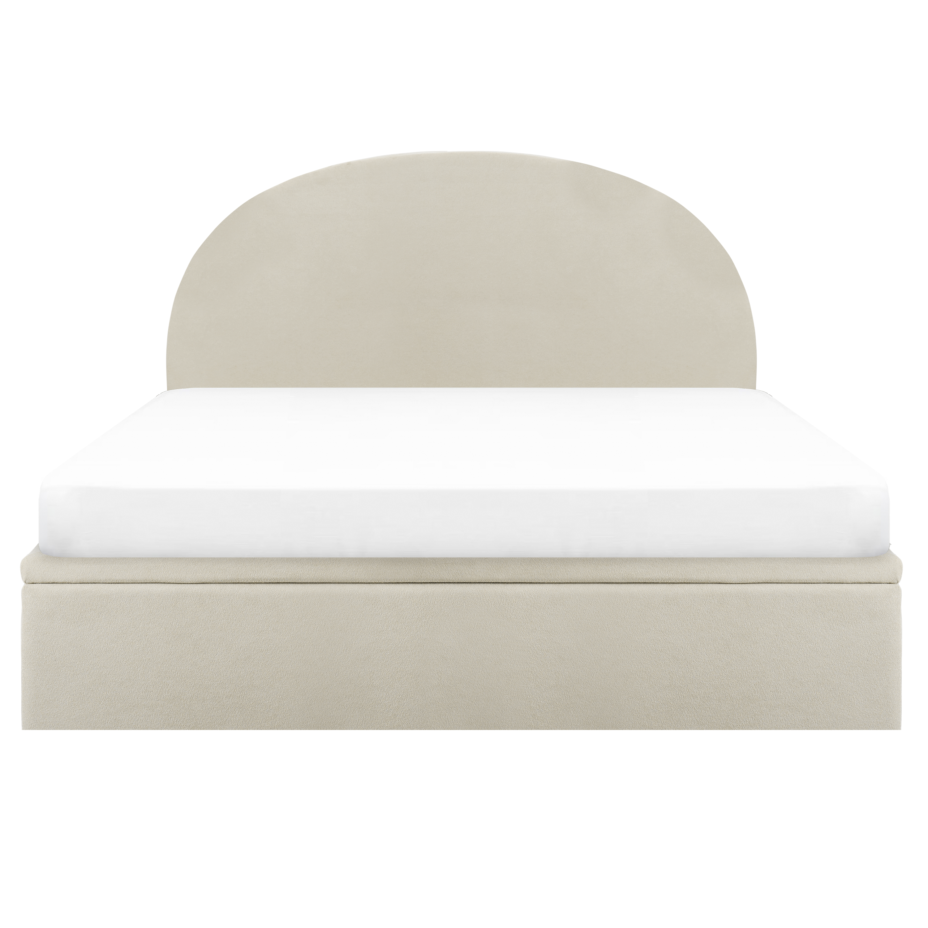 Aspen King Storage Bed - Acru