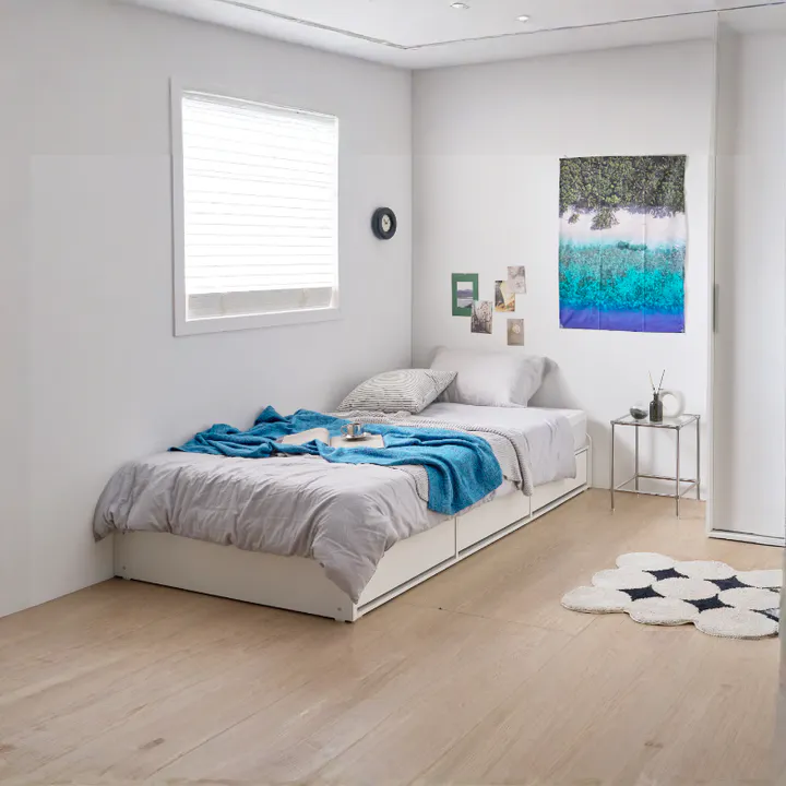 (As-is) Alex Super Single Platform Storage Bed - 3 - 9