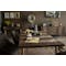 Cadencia Dining Table 1.6m with Cadencia Bench 1.3m and 2 Fabian Dining Chairs in Mud - 21