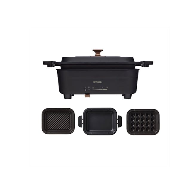 Tiger Electric Griddle Cooking Wares (Black) - 1