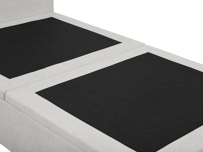 Aspen Single Storage Bed - Ice Grey - 10