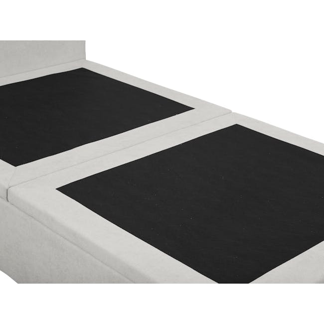 Aspen Single Storage Bed - Ice Grey - 10