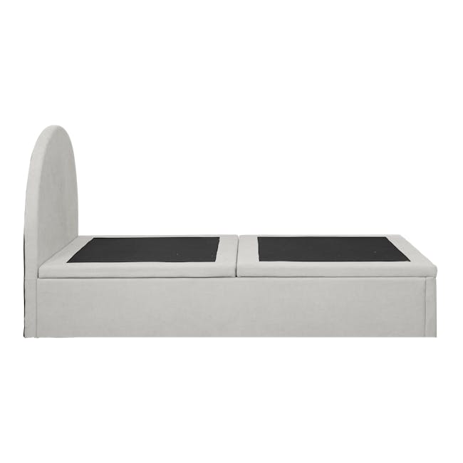 Aspen Single Storage Bed - Ice Grey - 7