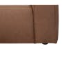Antonio 3 Seater Sofa - Penny Brown (Premium Aniline Leather) - 7