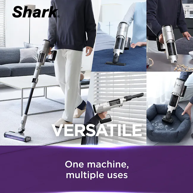 Shark CleanSense IQ Cordless Vacuum (IW2241) - 8 - Shark vacuum cleaner, versatile cleaning, dual functions, one machine