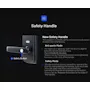 Solity Lever Handle Door LockGM-6000BKF - Black - 7