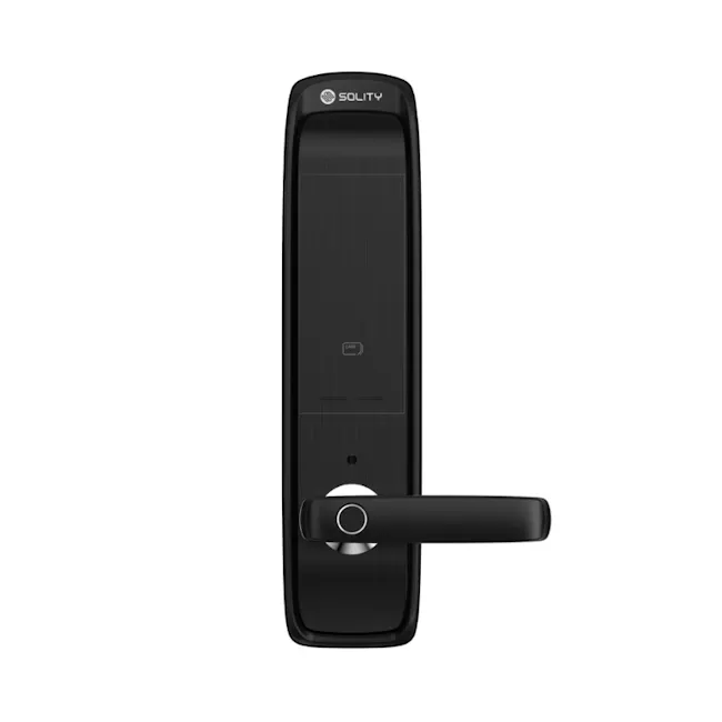Solity Lever Handle Door LockGM-6000BKF - Black - 3 - Smart lock, SOLITV, keypad, digital lock, remote control, security