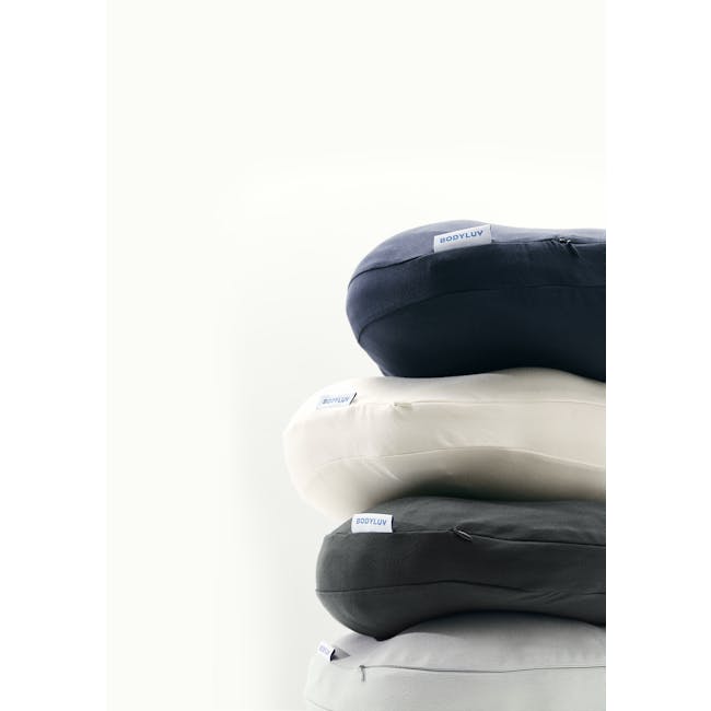 Bodyluv Addiction Air Foam Pillow - Ice Gray - 3