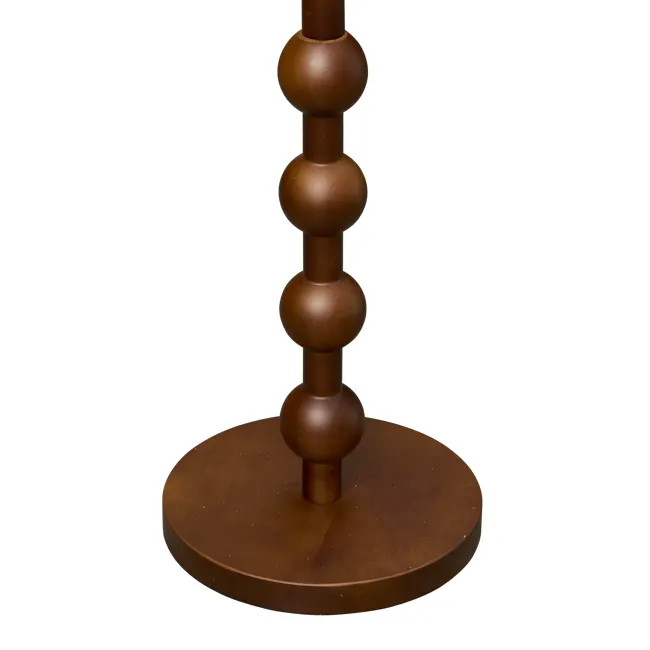 Chestan Beaded Floor Lamp - Walnut - 11