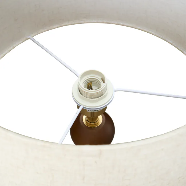 Chestan Beaded Floor Lamp - Walnut - 14