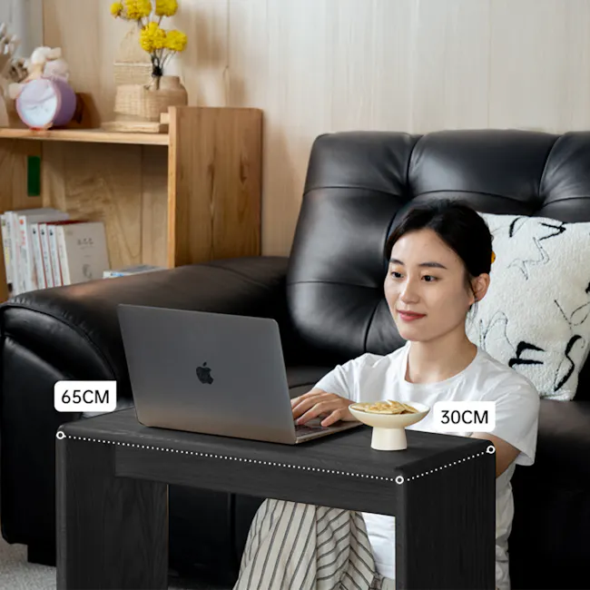 June Carry Side Coffee Table - Black - 3