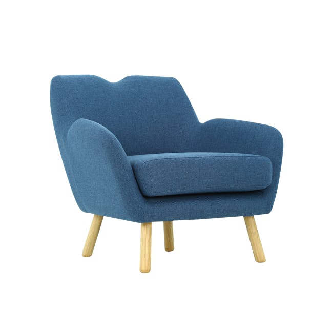 Joanna Lounge Chair - Midnight Blue - 1
