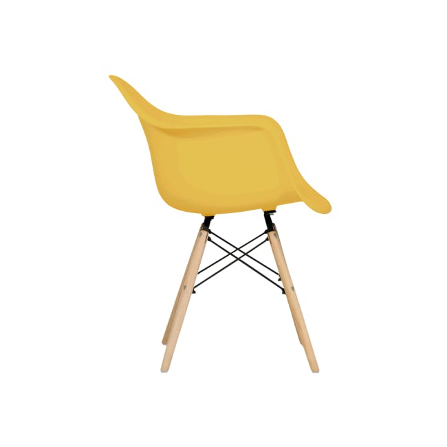 Lars Chair - Natural, Yellow - 3