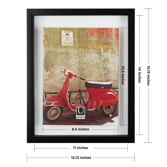 Document Photo Frame 11x14 - Black - 4