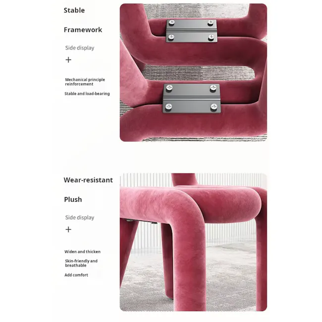 Pilo Chair - Moss (Velvet) - 8