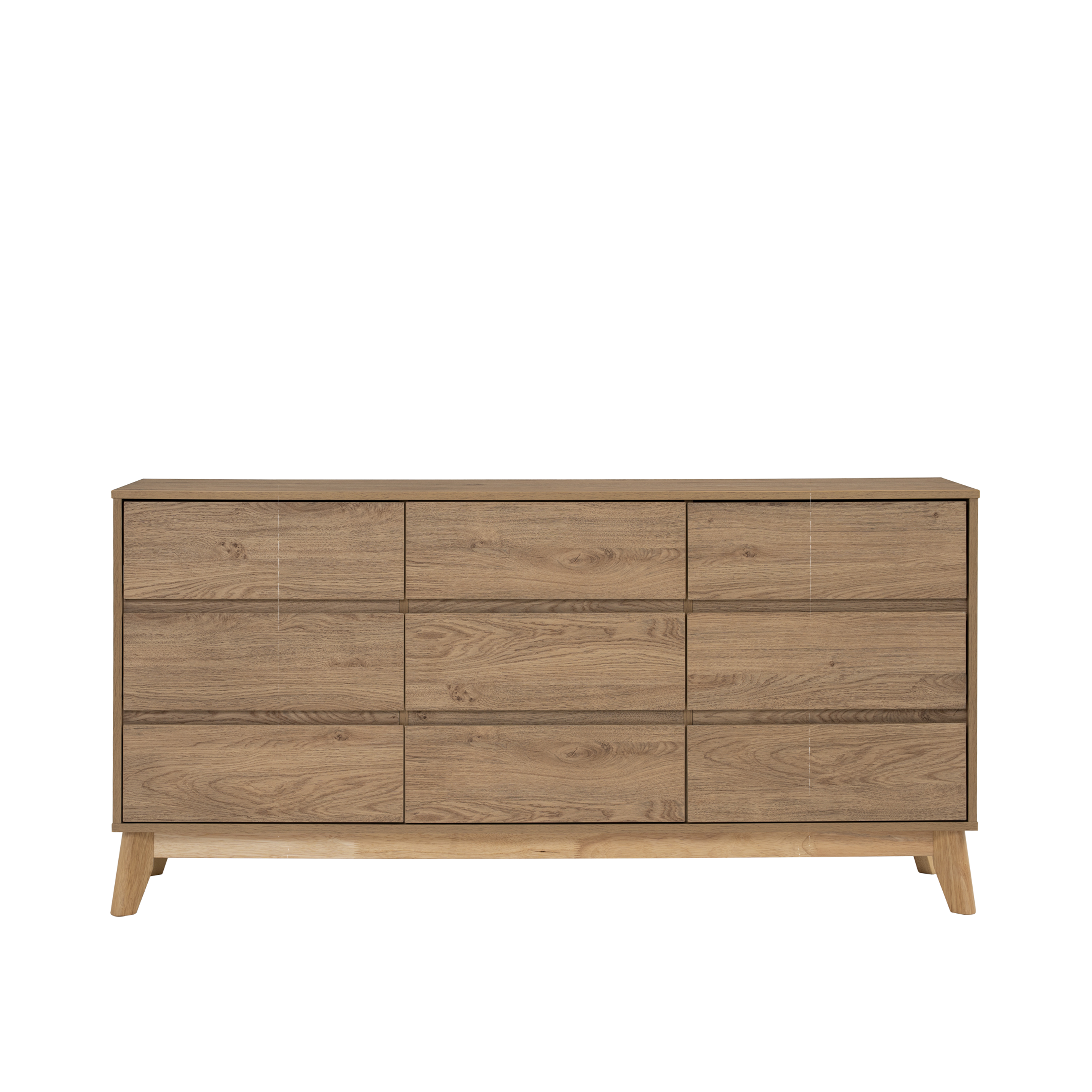 Herschel 9 Drawer Chest 1.5m - Natural