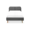 Nolan Super Single Bed - Hailstorm