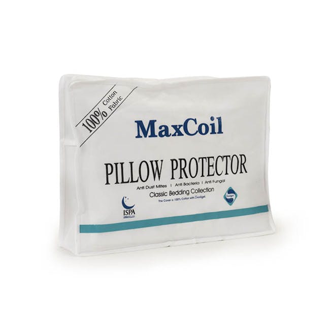 MaxCoil Classic Bedding Pillow Protector - 0