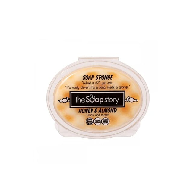 Soap Sponge 150g: Honey & Almond - 0