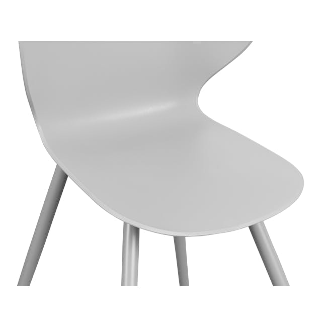 Fiona Chair - Light Grey - 4
