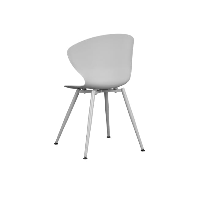 Fiona Chair - Light Grey - 3