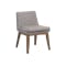 Cadencia Dining Table 1.6m with Cadencia Bench 1.3m and 2 Fabian Dining Chair in Dolphin Grey - 18
