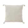 Laura Knitted Cushion - Cream - 0