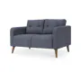Bennett 3 Seater Sofa with Bennett 2 Seater Sofa - Midnight - 7