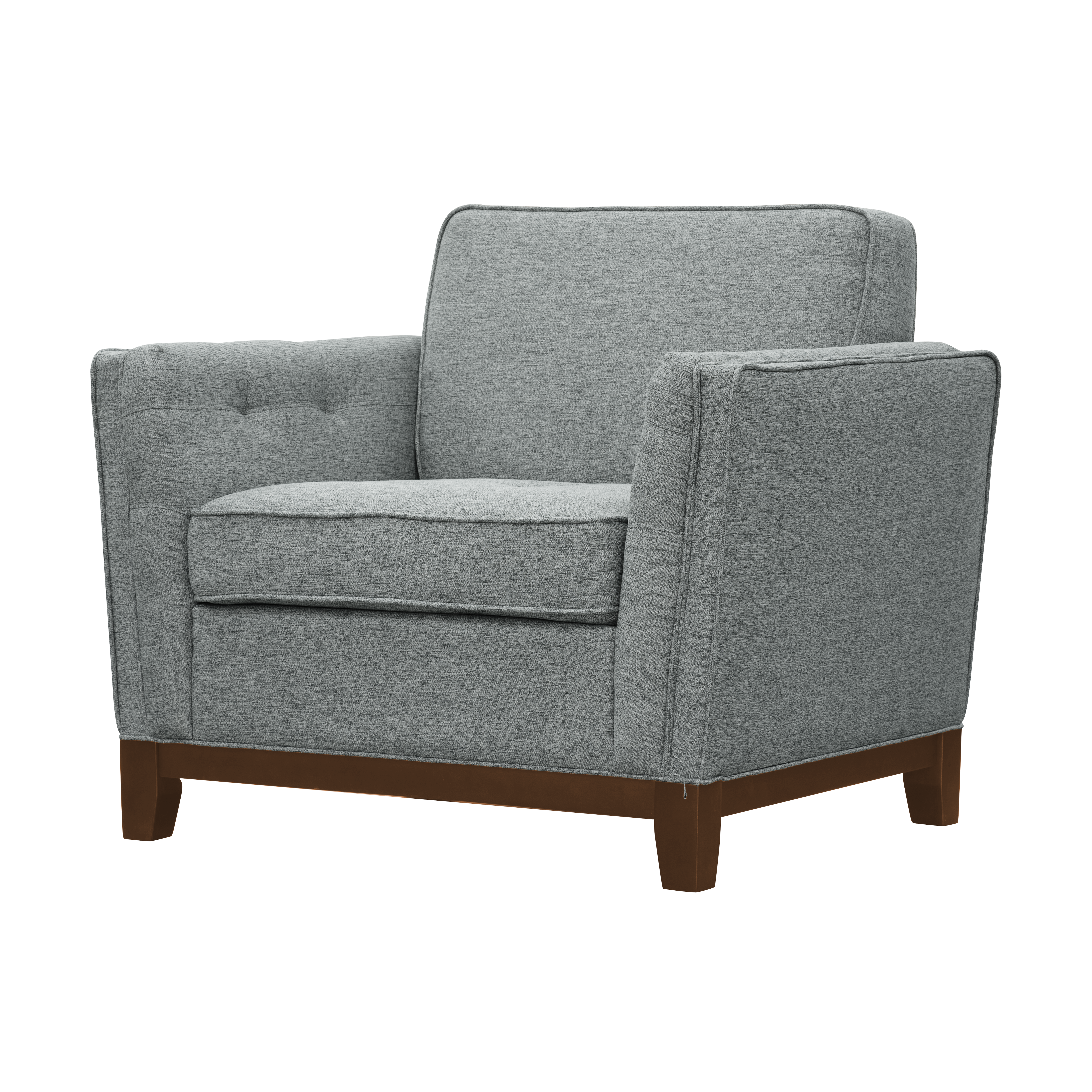 Byron Armchair Siberian Grey, Copenhagen by HipVan HipVan