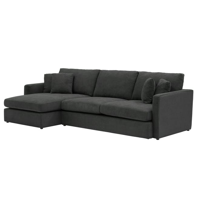Ashley L-Shaped Lounge Sofa - Granite - 6
