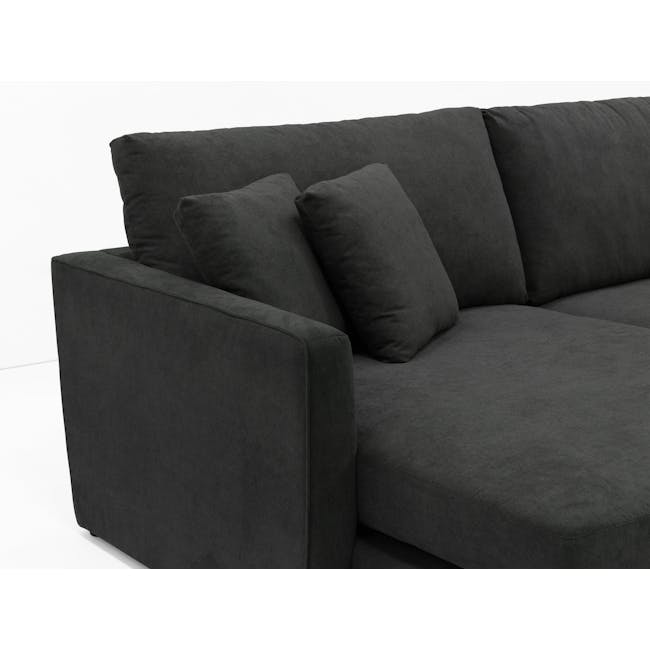 Ashley L-Shaped Lounge Sofa - Granite - 5