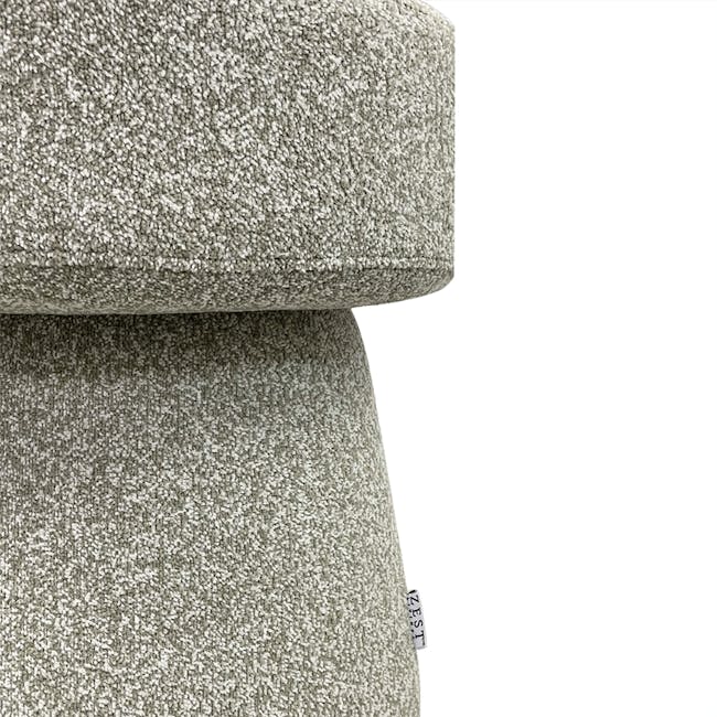 Nordic Ottoman with Water Repellent Function - Beige - 6