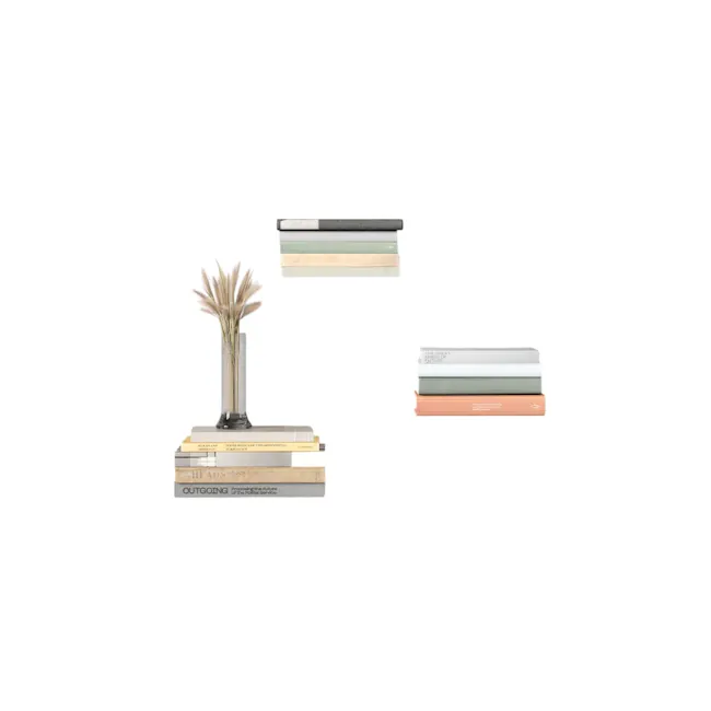 Conceal Wall Shelf - Silver (2 Sizes) - 1