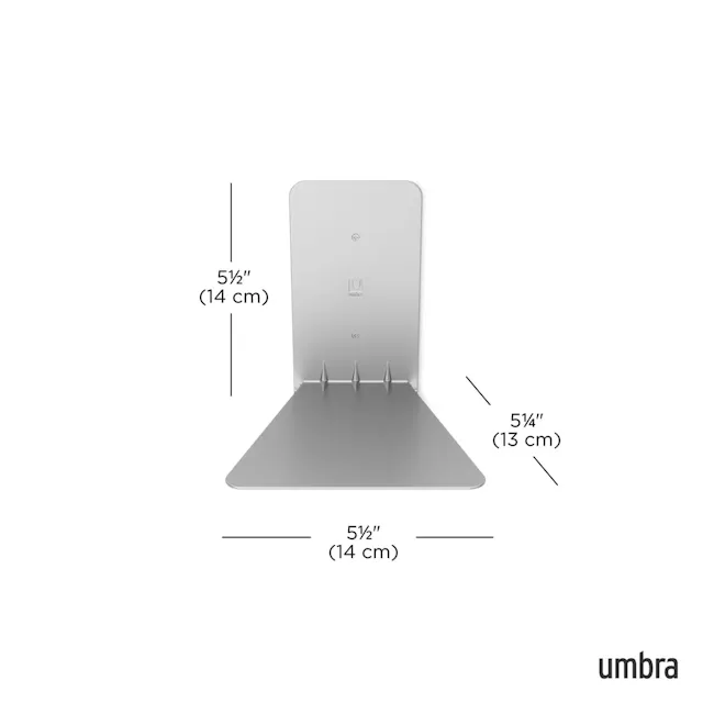 Conceal Wall Shelf - Silver (2 Sizes) - 7